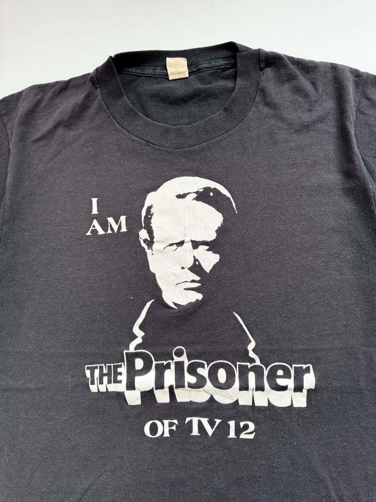 80s The Prisoner TV 12 Tee , Made in U.S.A.