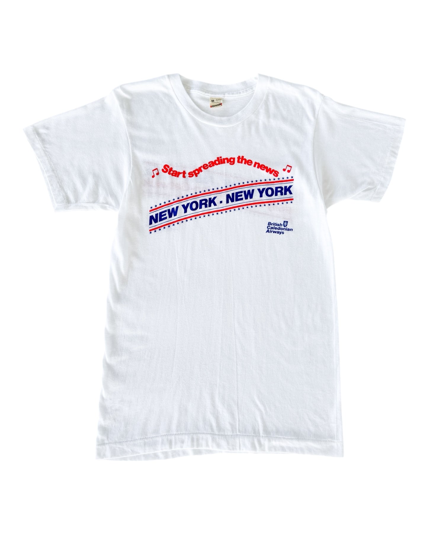 1980s British Caledonian Airways “New York New York” tee , Made in U.S.A.