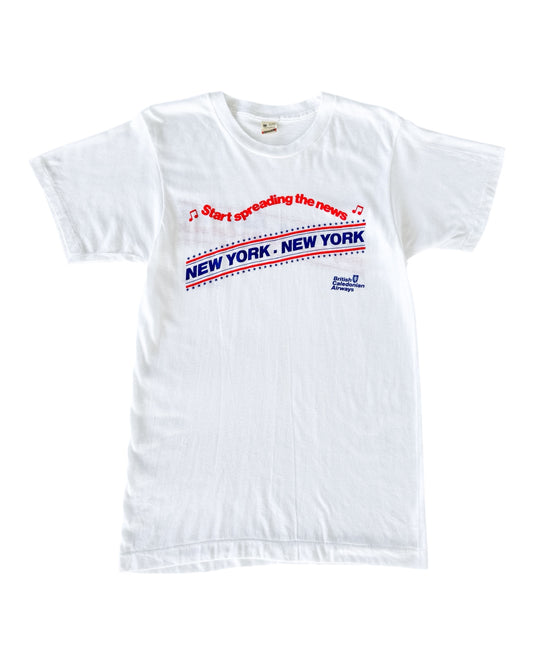 1980s British Caledonian Airways “New York New York” tee , Made in U.S.A.