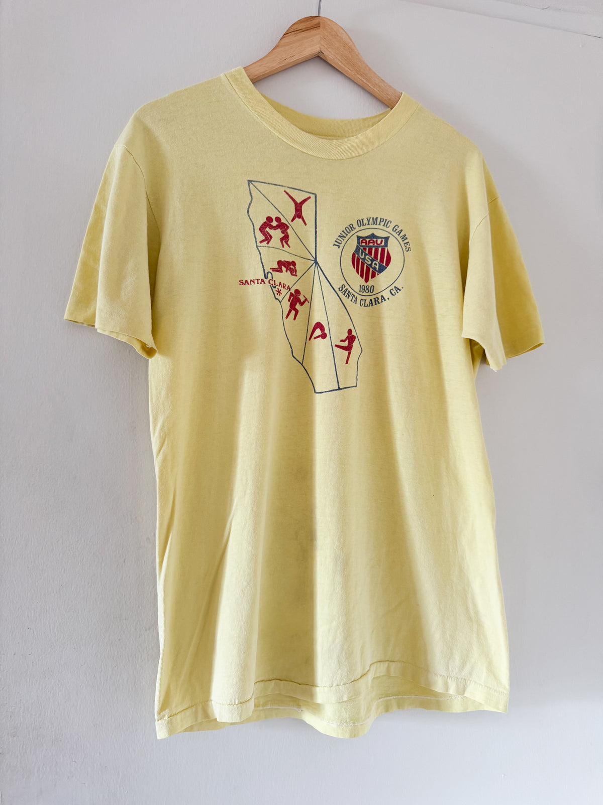 AAU Junior Olympic Games Santa Clara (1980s) - made in U.S.A.