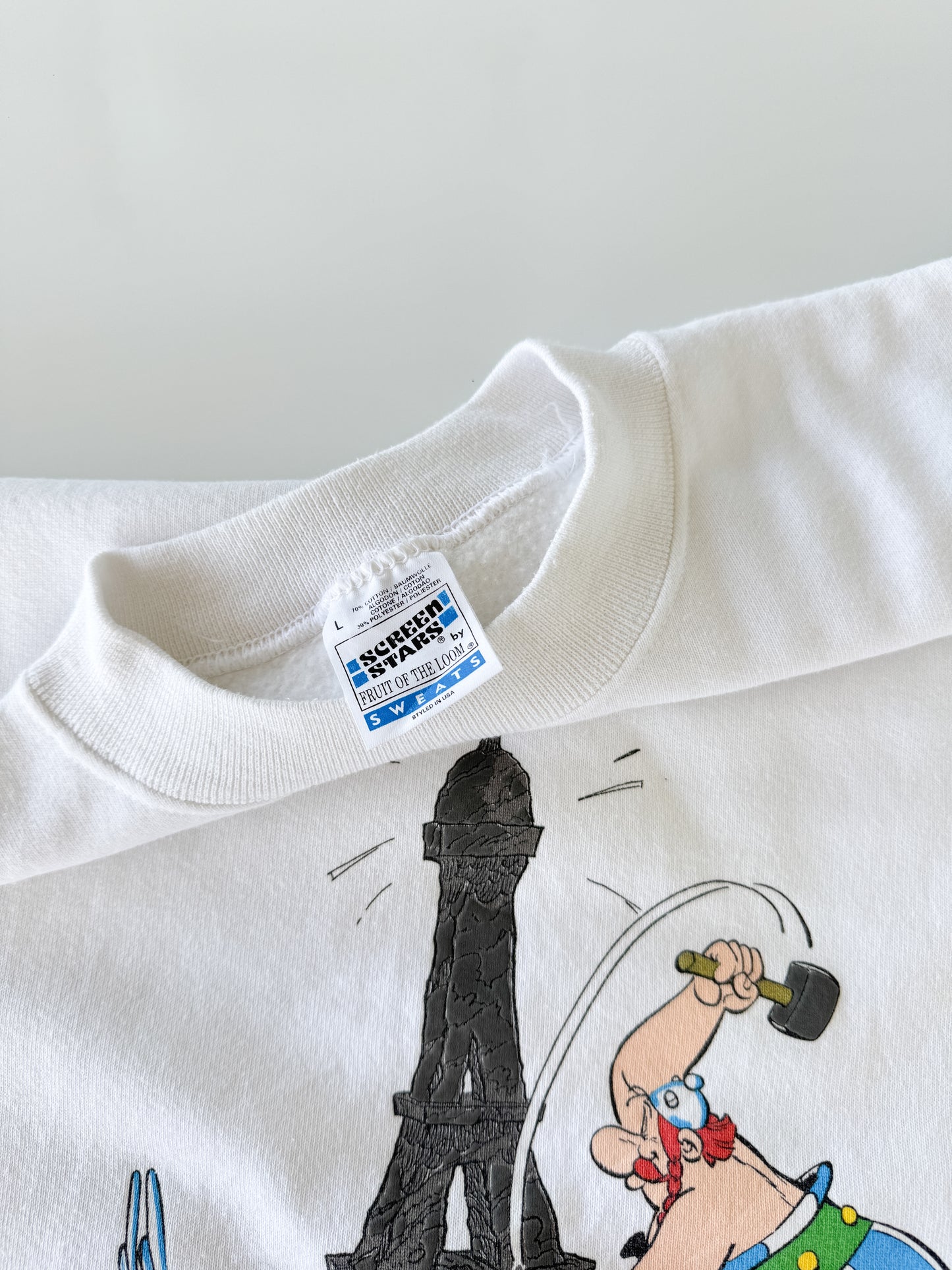 1980s–1990s Asterix “Paris” Sweatshirt
