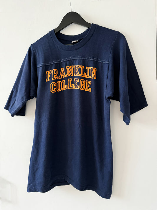 1970s-1980s Franklin College Tee , Made in U.S.A.
