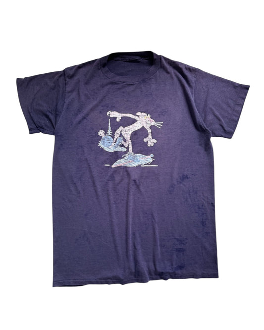 80s Pink Panther Graphic Tee , Made in U.S.A.