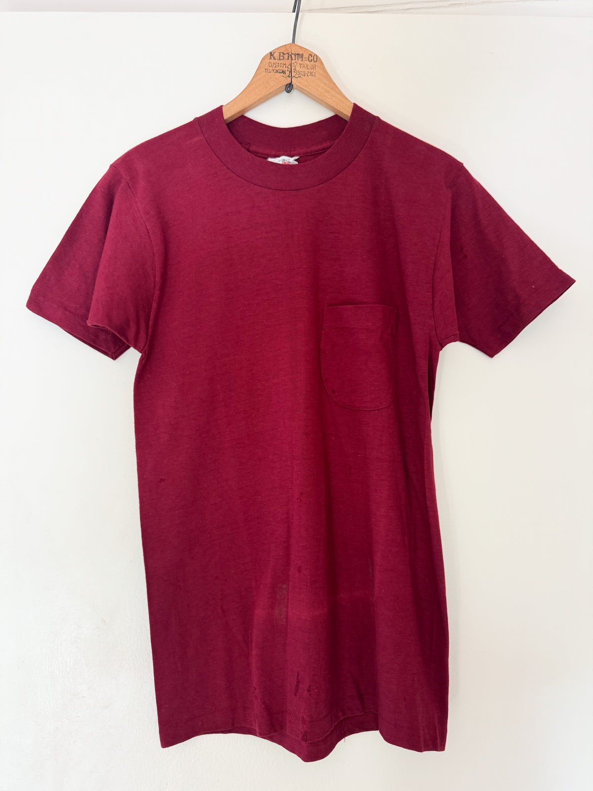 Sneakers Pocket tee(1980s)