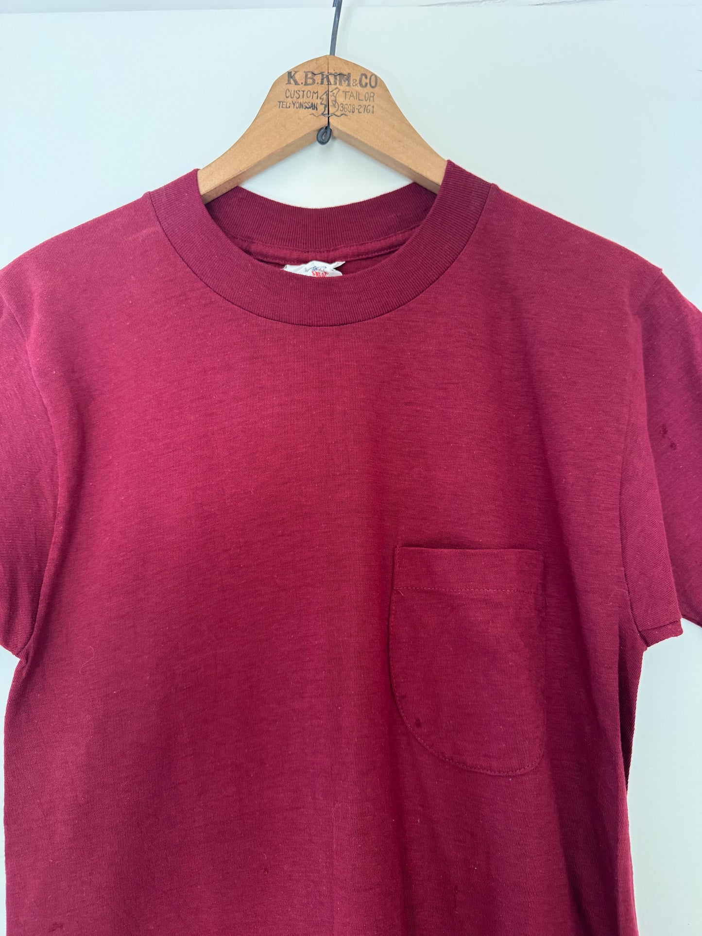 Sneakers Pocket tee(1980s)