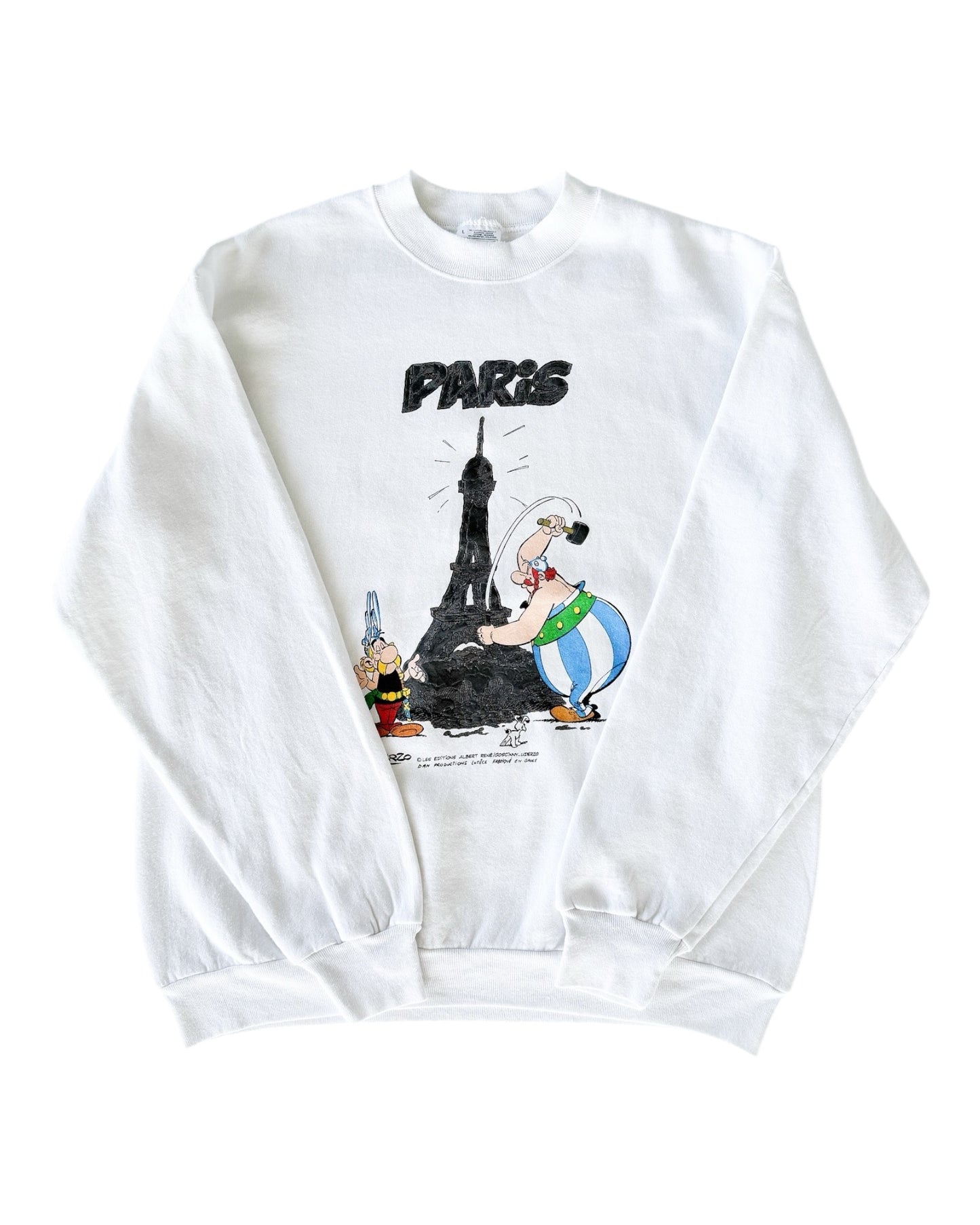 1980s–1990s Asterix “Paris” Sweatshirt