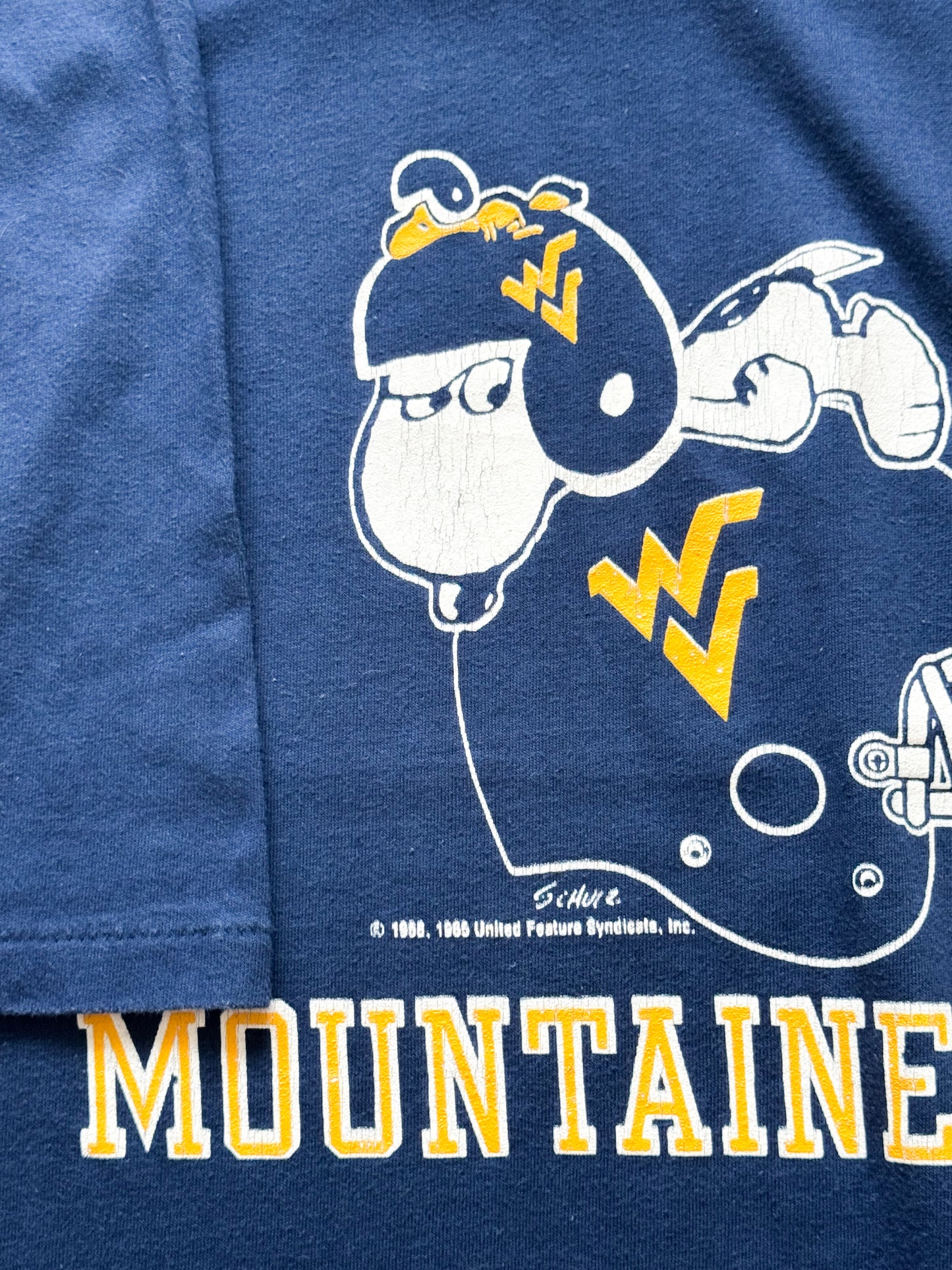 Mountaineer Fan Snoopy (1980s)