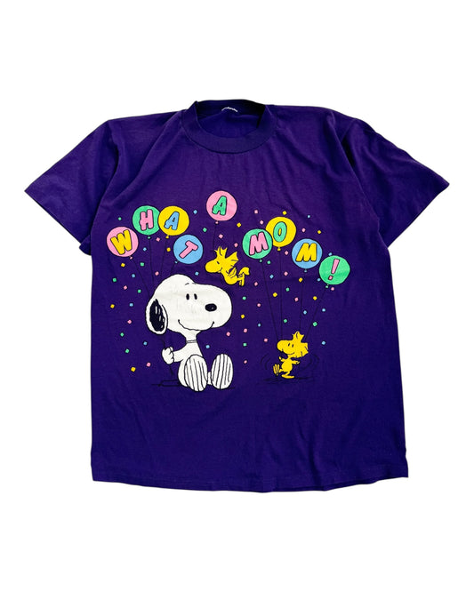 1980s Snoopy “What a Mom!” Tee , Made in U.S.A.