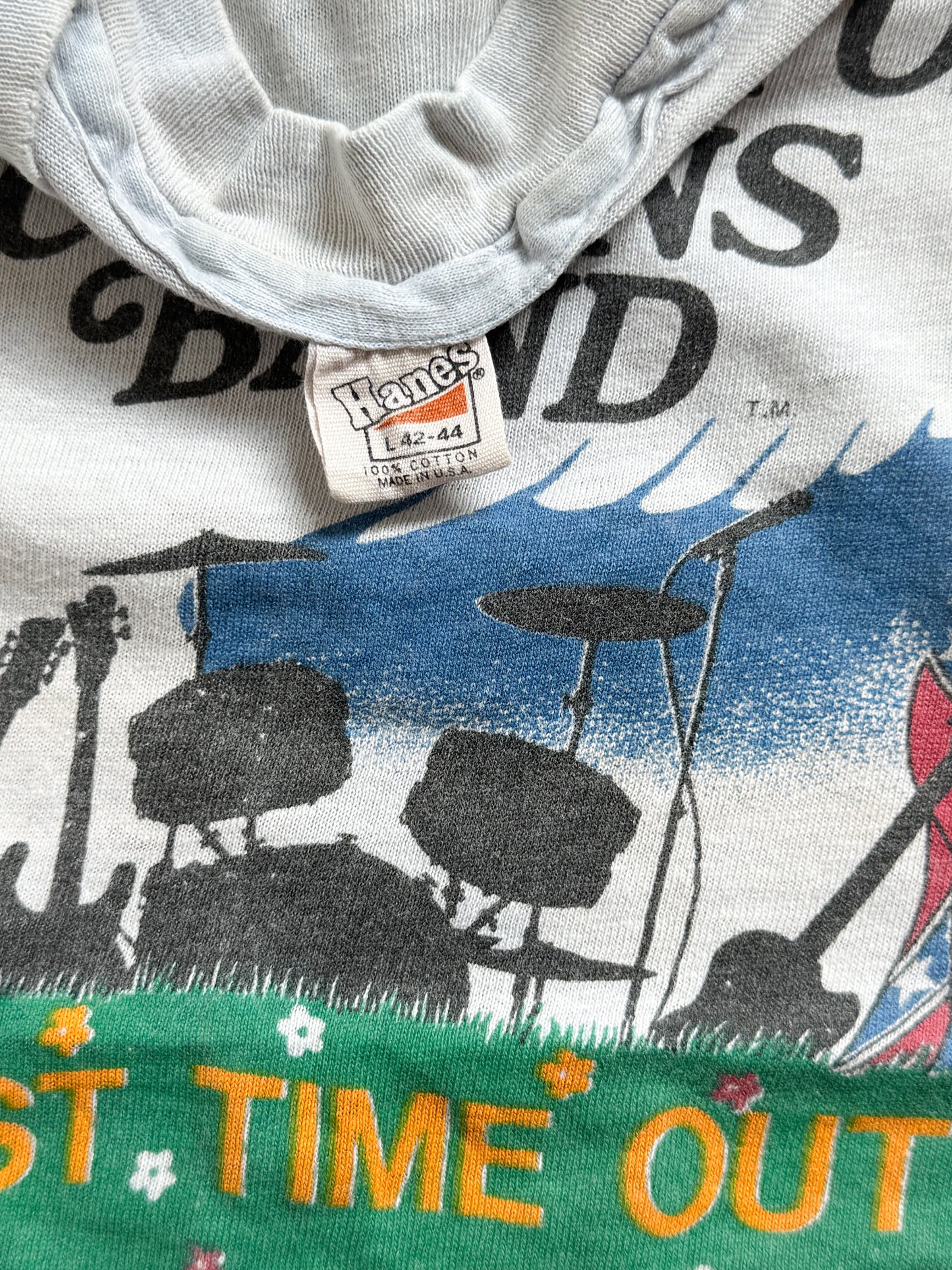 80s Rossington Collins Band Tee , Made in U.S.A.