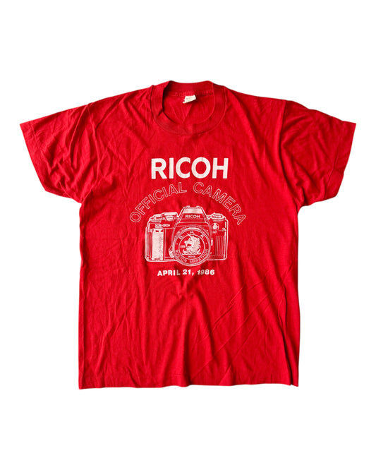 80's Ricoh Boston Marathon Tee , Made in U.S.A.