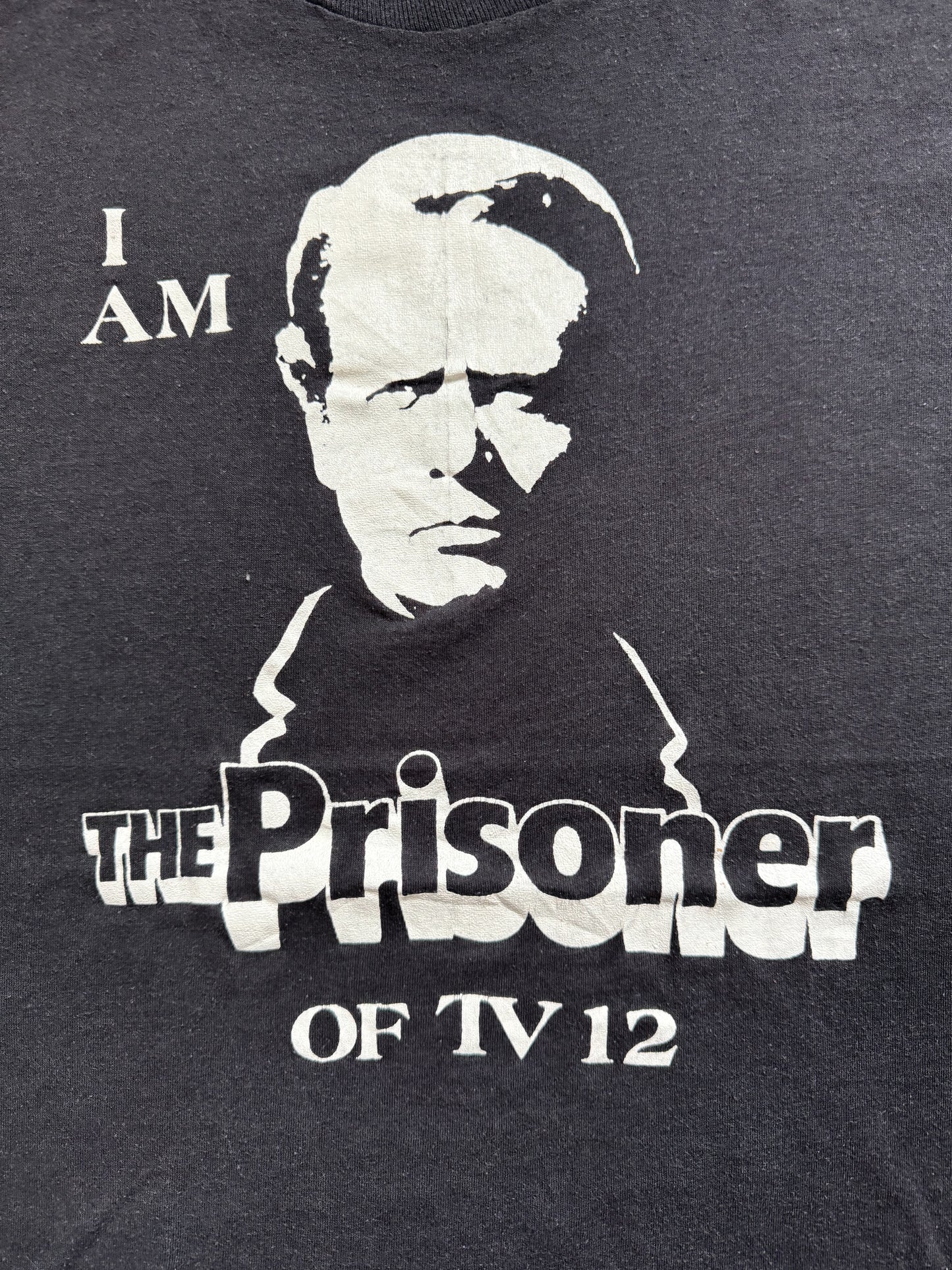80s The Prisoner TV 12 Tee , Made in U.S.A.