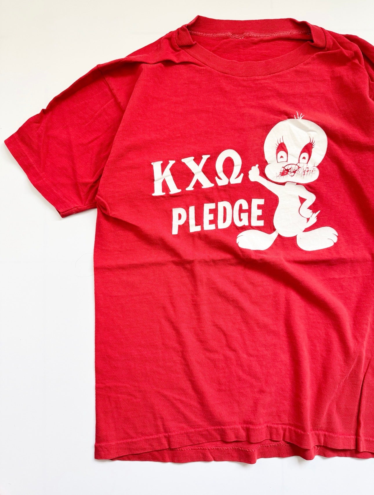 80s Kappa Chi Omega Pledge Tee , Made in U.S.A.