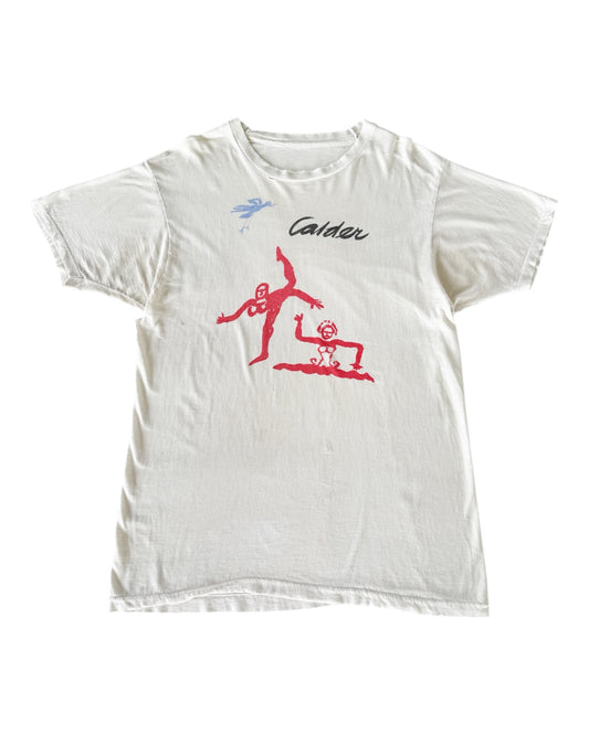 1980s Calder art tee,Made in U.S.A. (Size: chest 23” Length 31”)