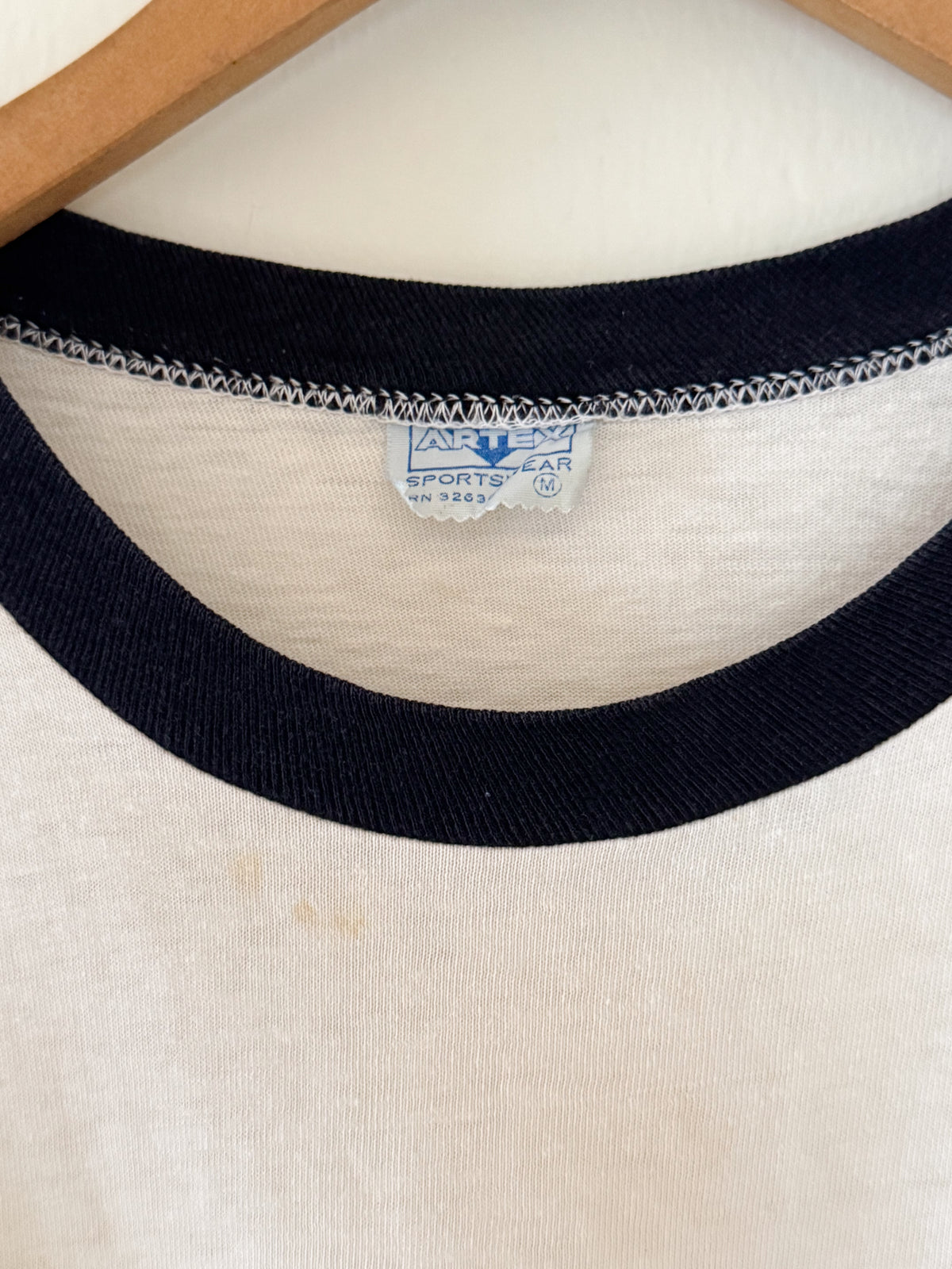 University of Nevada, Las Vegas Smiley Ringer T-Shirt (1960s)