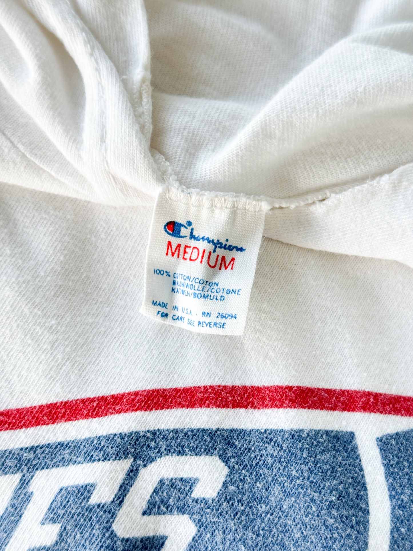 1970s New York Yankees lightweight hoodie tee , Made in U.S.A.