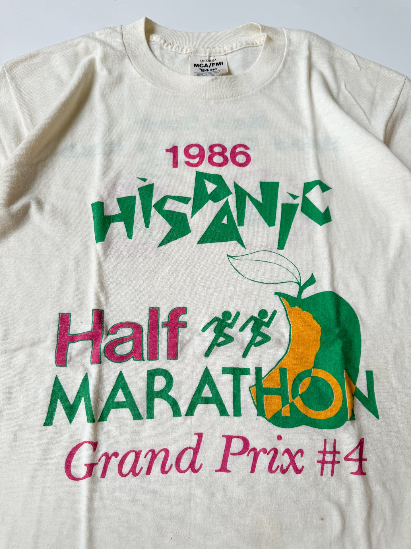 80's Hispanic Half Marathon Tee , Made in U.S.A.