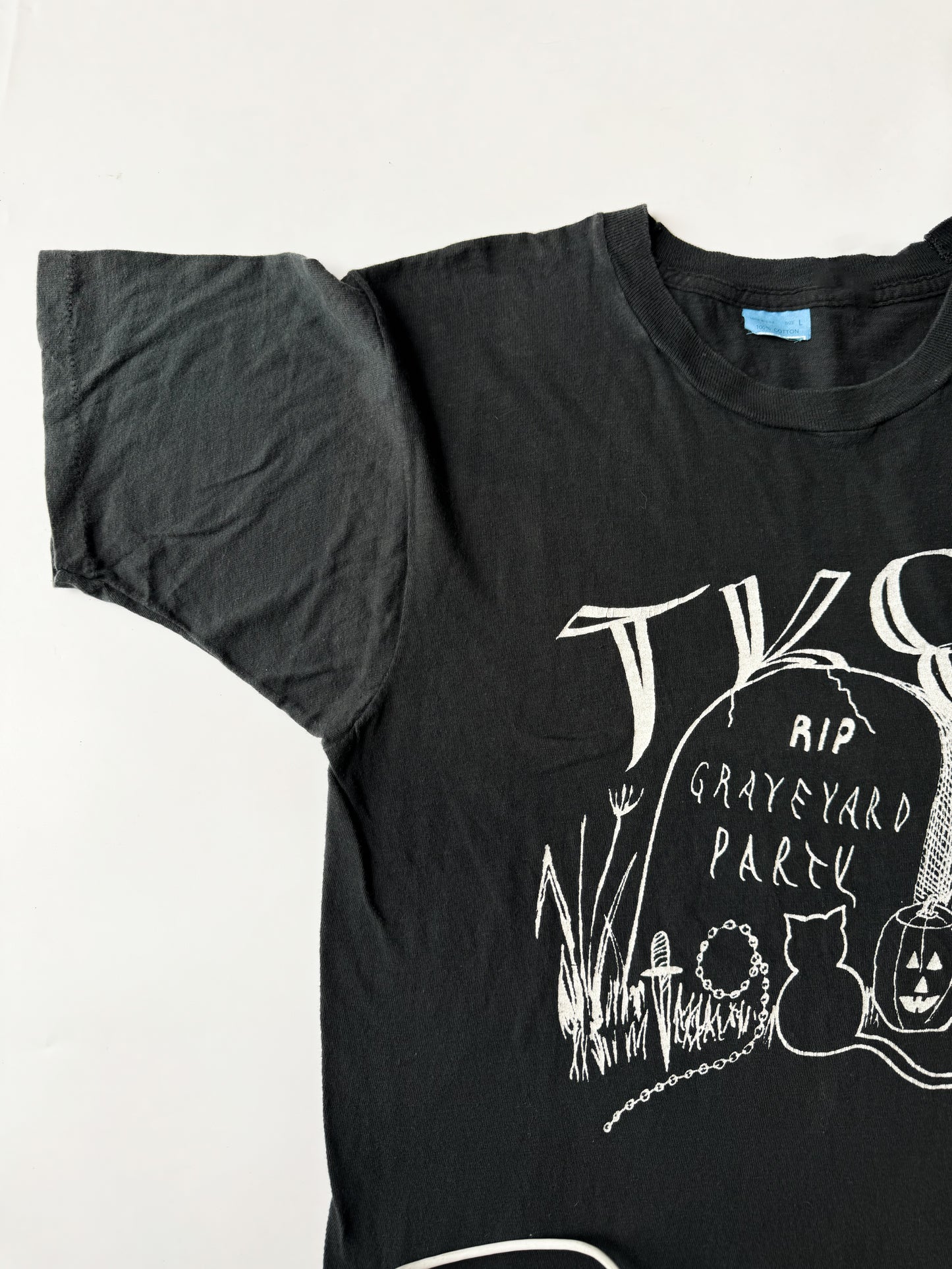 80's TKE Graveyard Party Tee , Made in U.S.A.