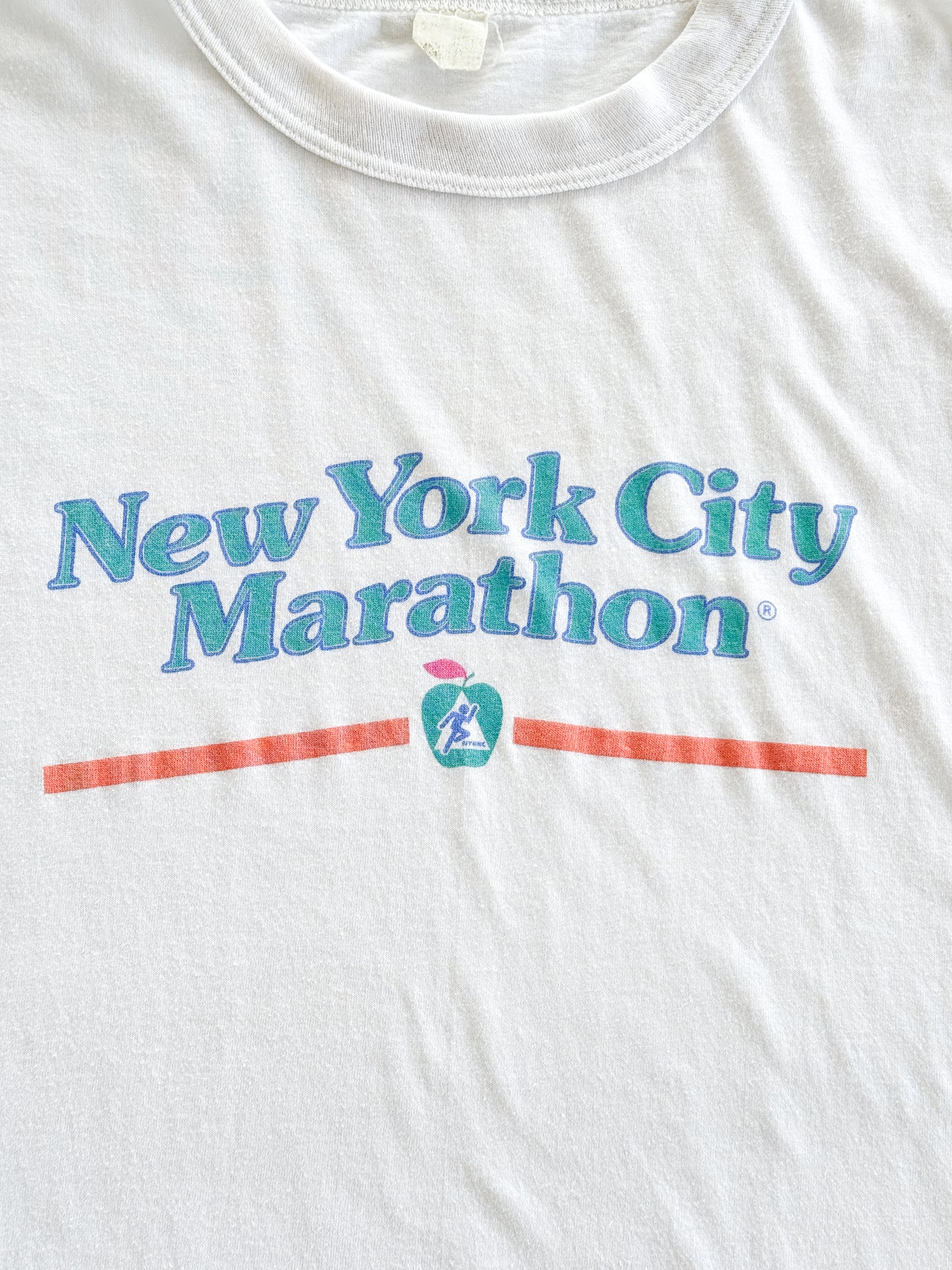 1980s New York City Marathon T-Shirt , Made in U.S.A.