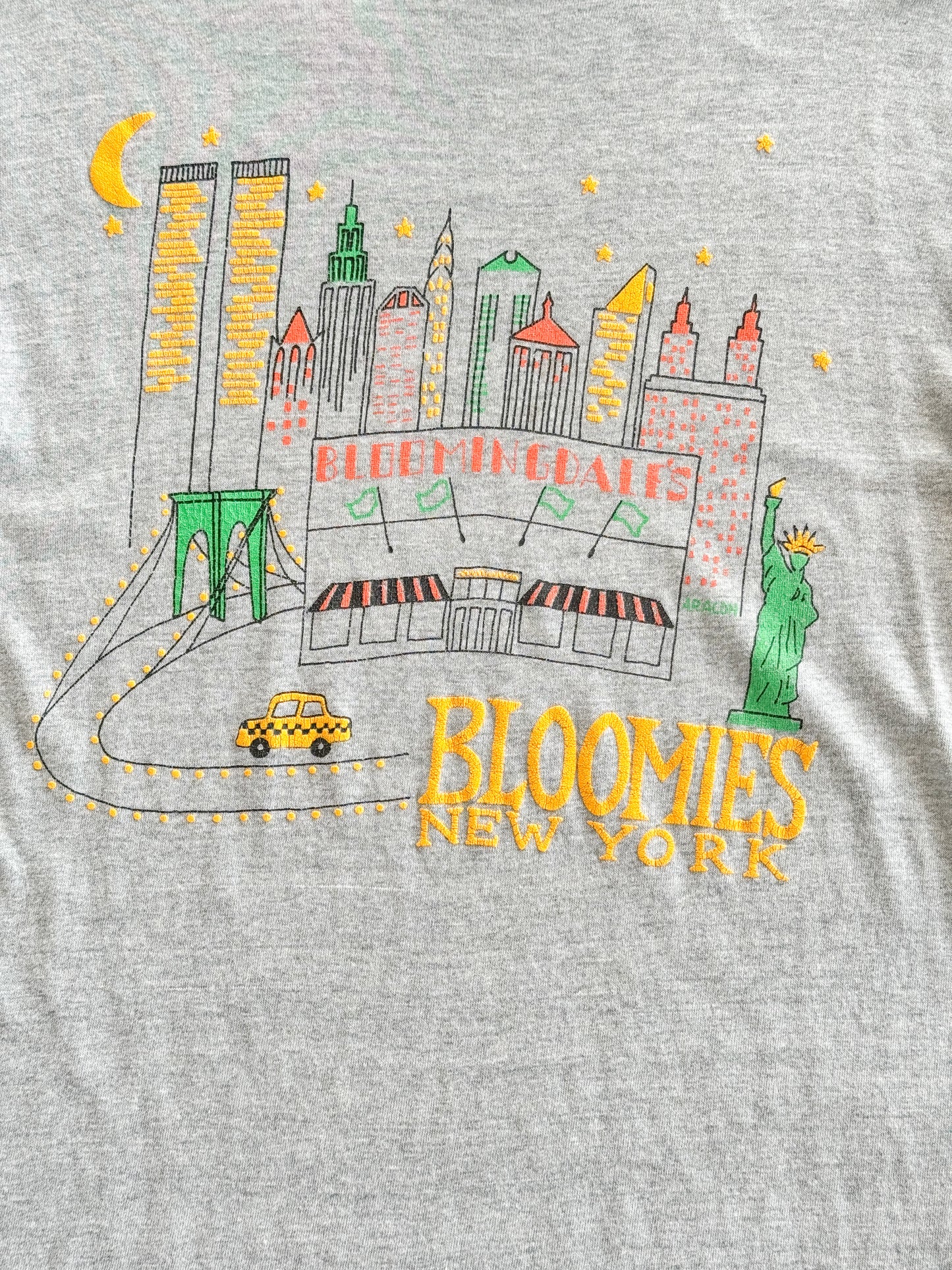 1980s Bloomies New York T-Shirt , Made in U.S.A.
