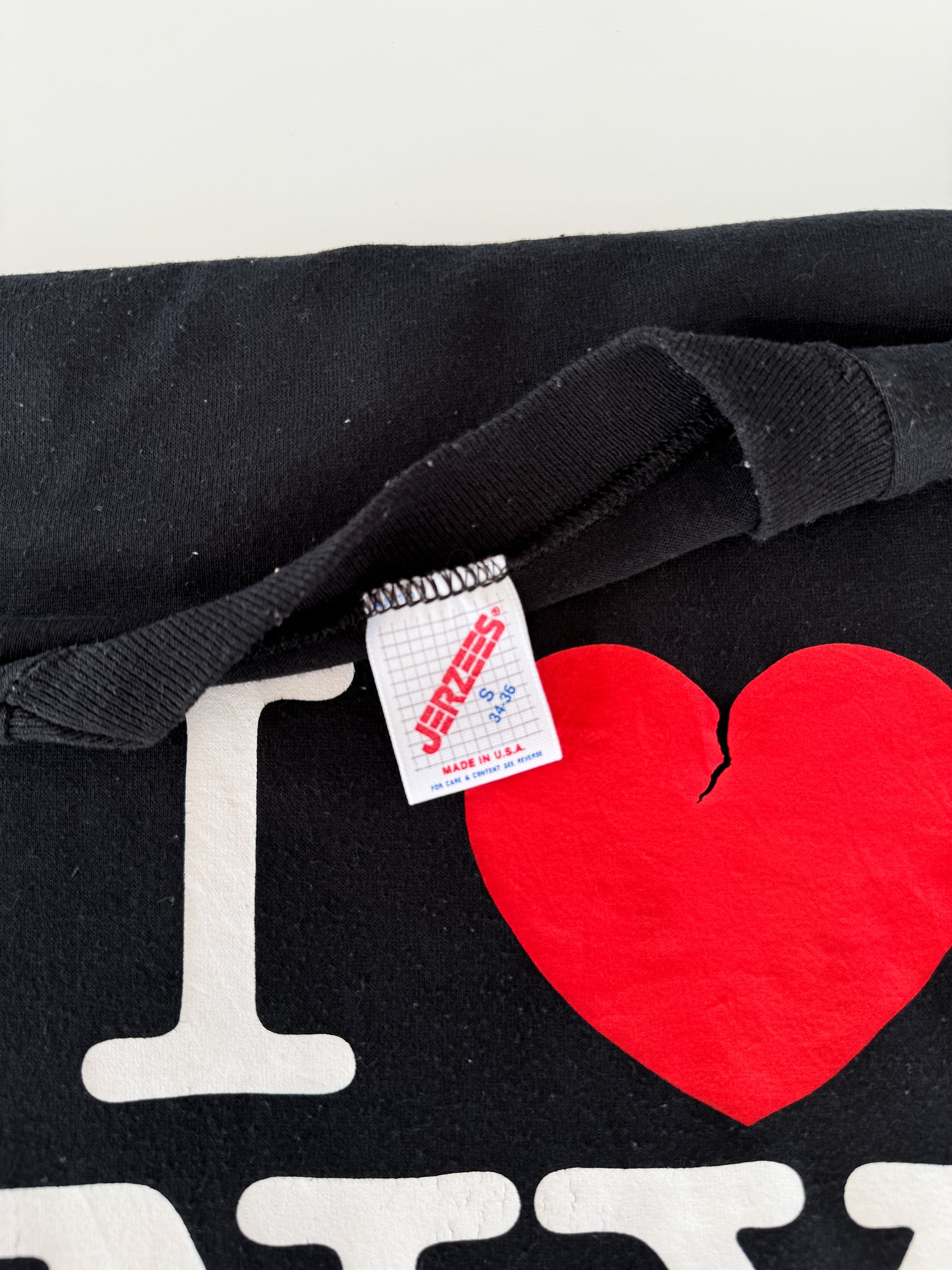 1980s I Love NY T-Shirt , Made in U.S.A.