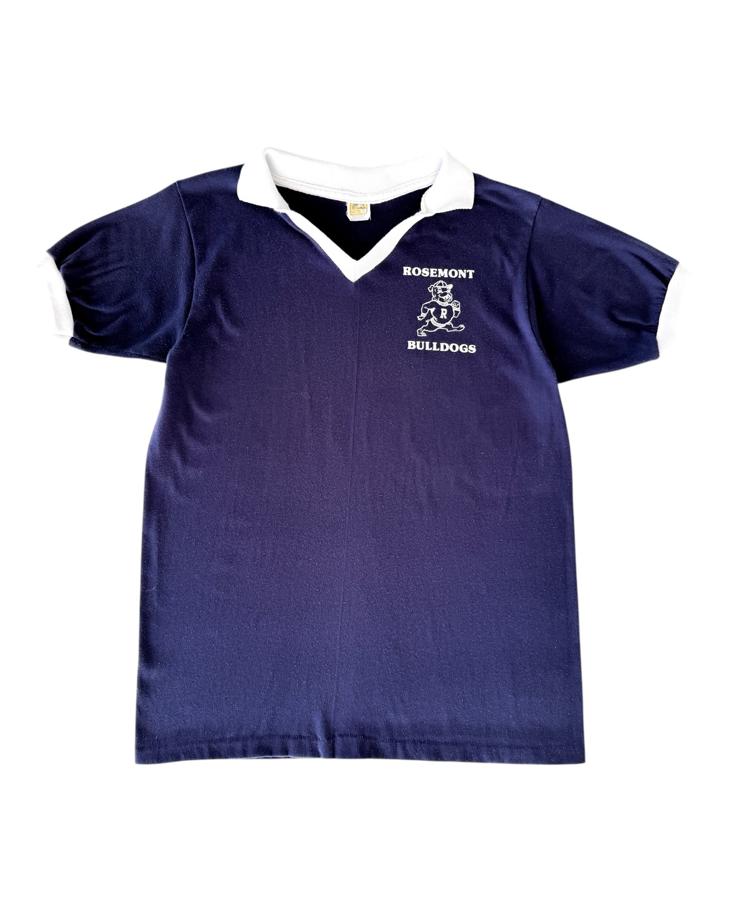 1980s Rosemont Bulldogs Rugby Shirt , Made in U.S.A.