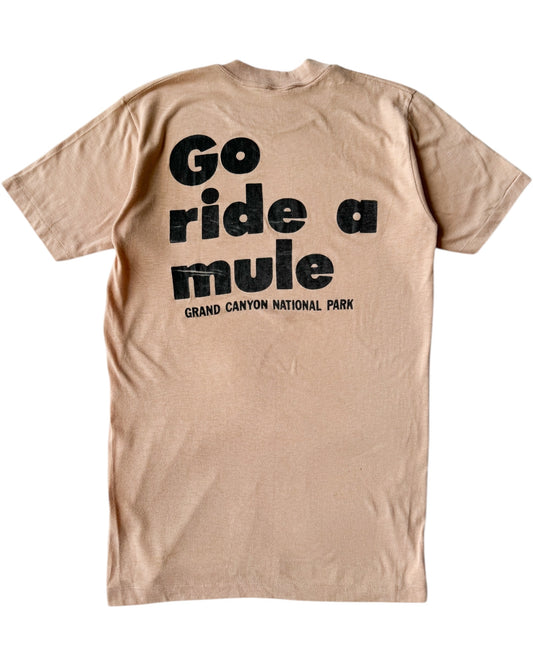 80's Go Ride A Mule Tee , Made in U.S.A.