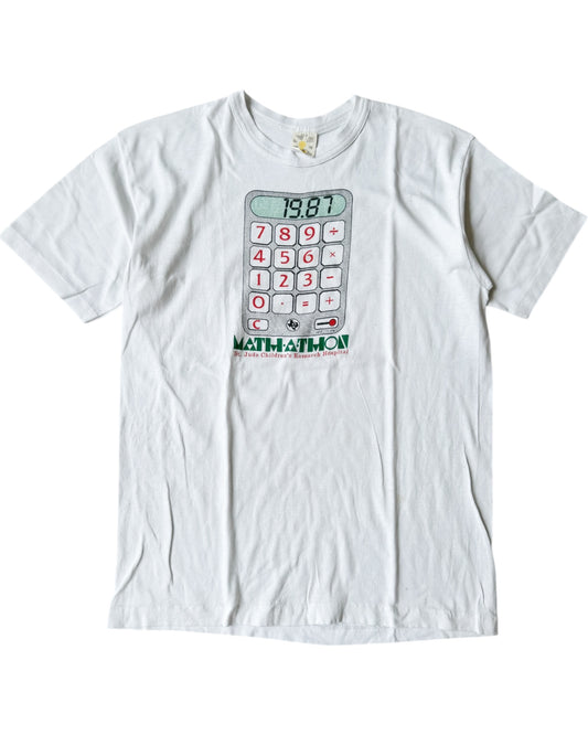 80's Math-A-Thon Tee , Made in U.S.A. (1987)