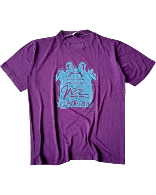 80's Jazz Camp 83 Tee , Made in U.S.A. (1983)